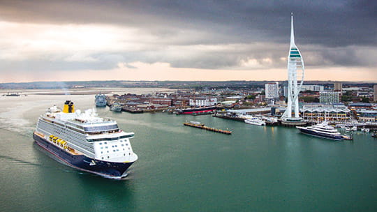 Spirit of Discovery in Portsmouth